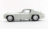 1:18 1965 Chevrolet Corvette -- Silver -- Maisto