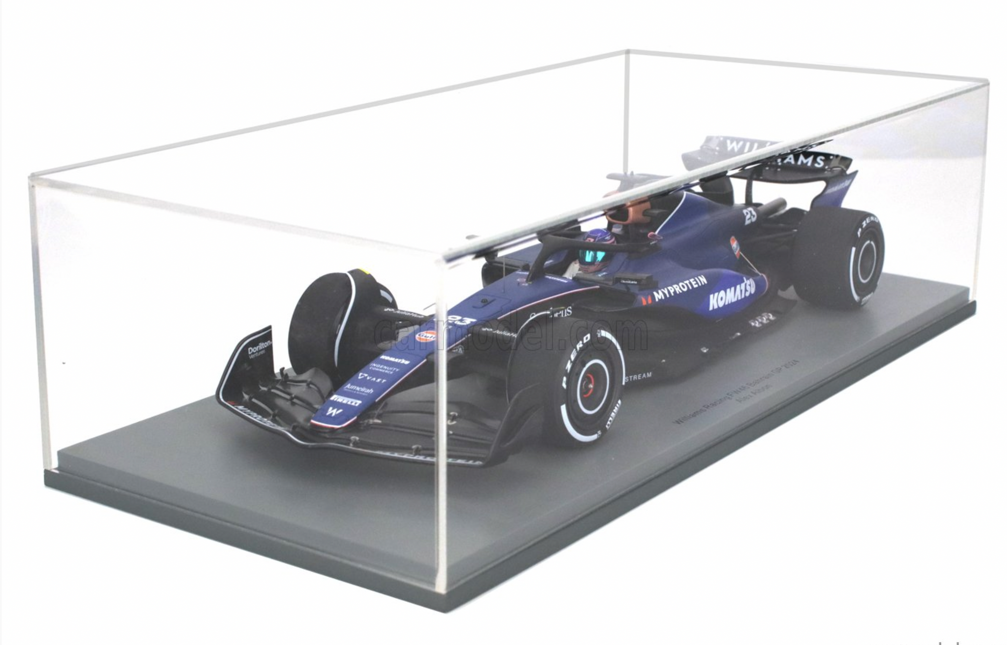 1:18 2024 Alexander Albon -- Bahrain GP -- #23 Williams FW46 -- Spark
