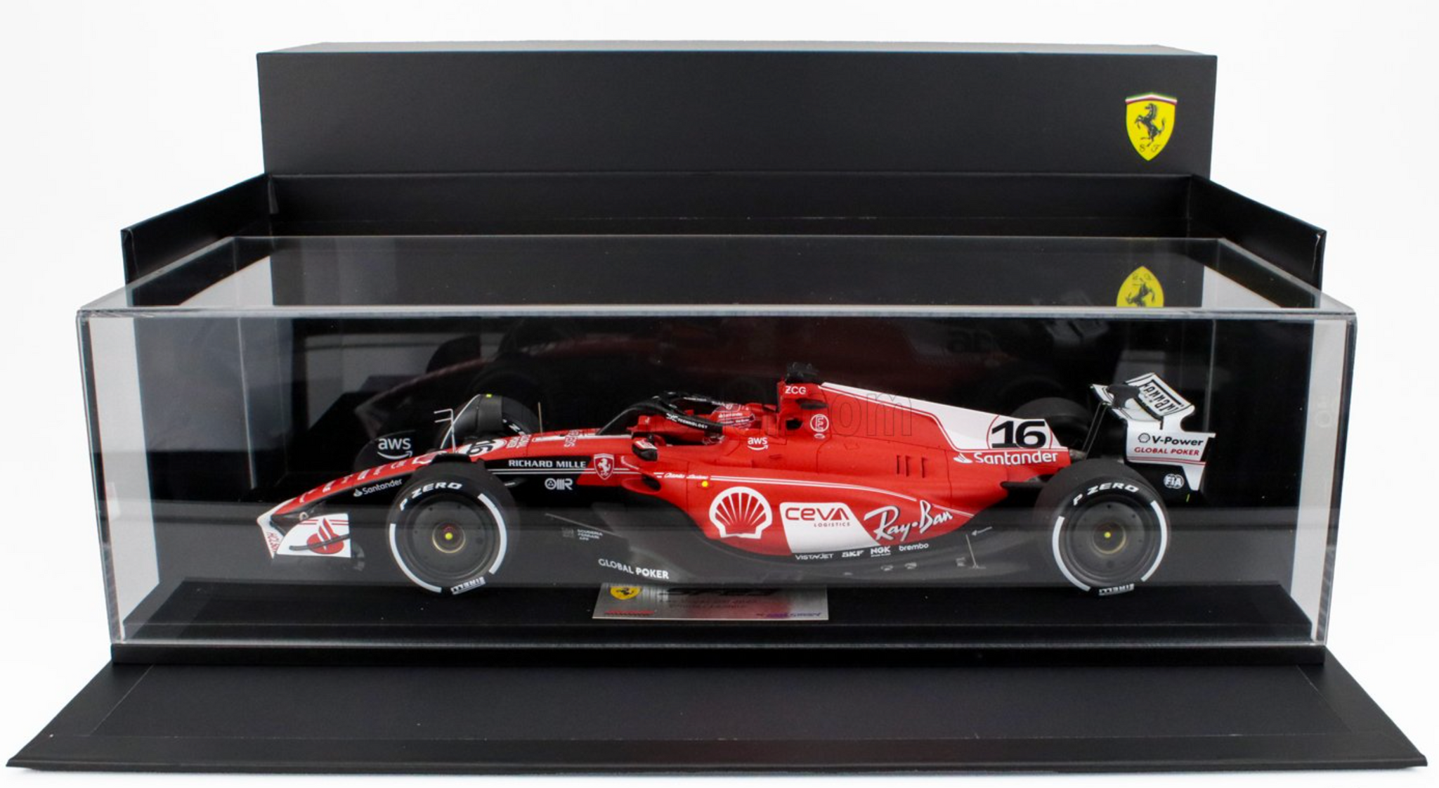 1:18 2023 Charles Leclerc -- #16 Las Vegas GP -- Ferrari SF-23 -- Look