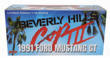 1:18 1991 Ford Mustang GT Convertible -- Axel Foley Beverly Hills Cop III -- GMP