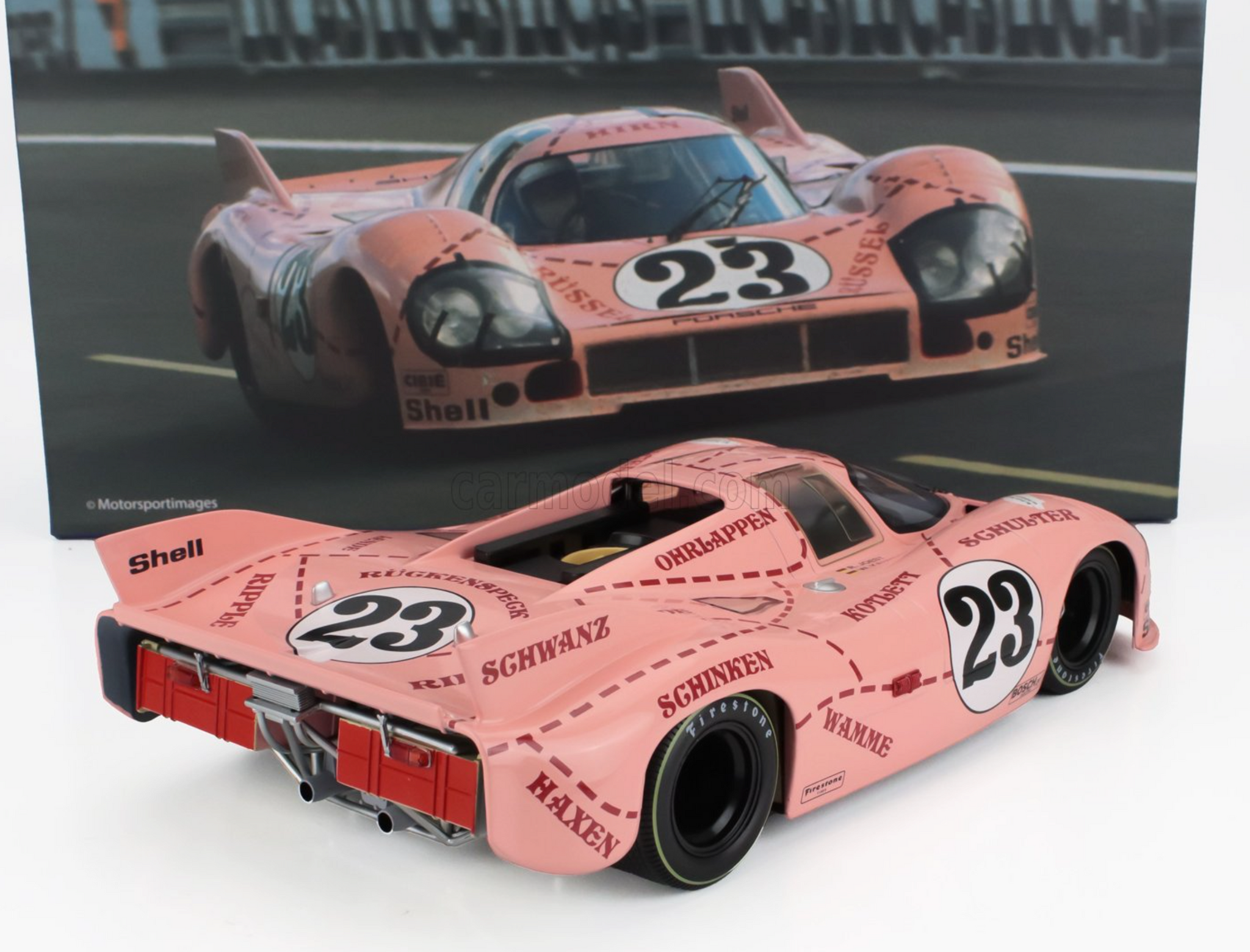 1:12 1971 Le Mans 24 Hour -- Porsche 917/20 -- #23 Pink Pig