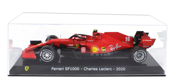 1:24 2020 Charles LeClerc -- #16 Ferrari SF1000 -- Atlas/Edicola F1