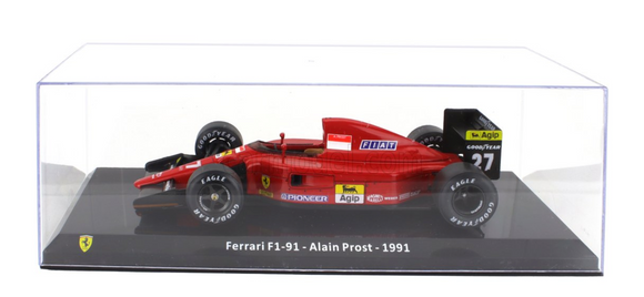1:24 1991 Alain Prost -- #27 Ferrari F1-91 -- Atlas/Edicola F1