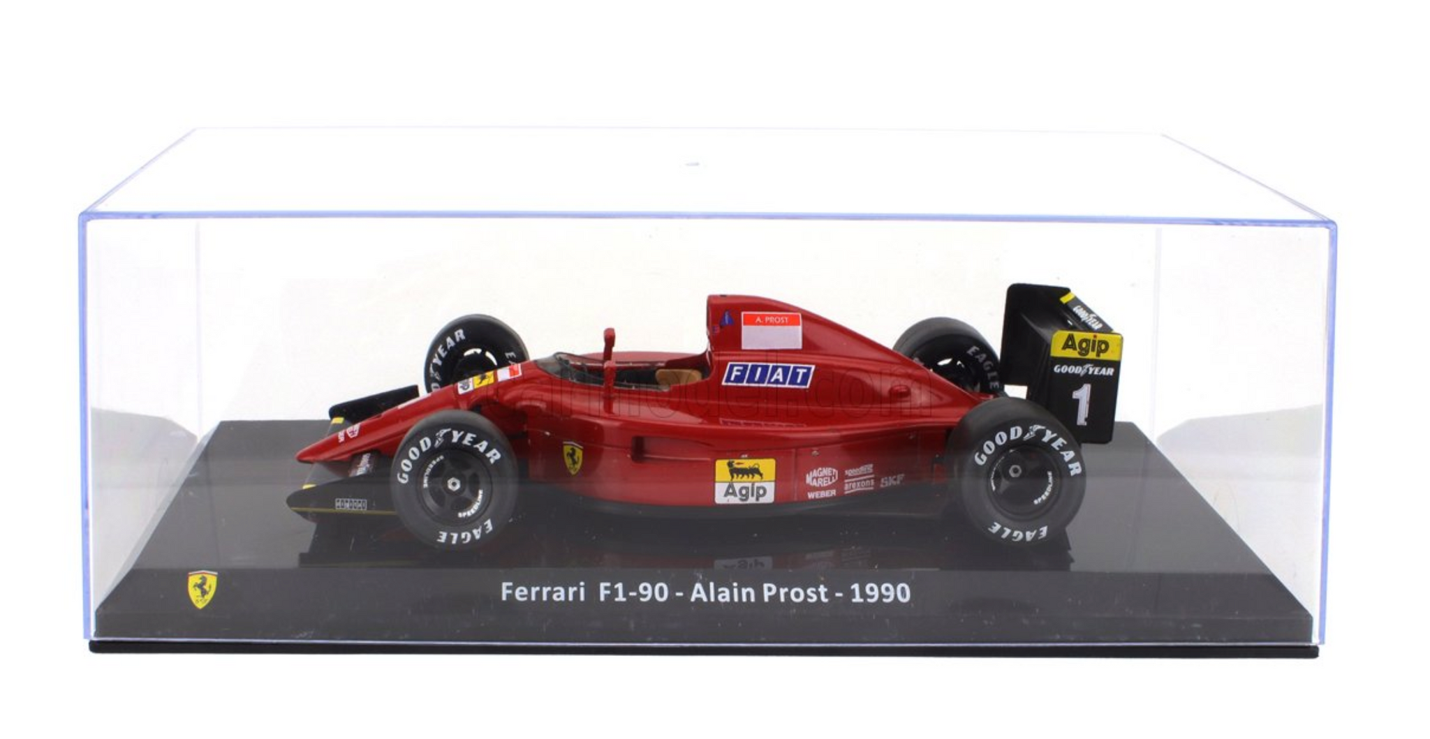 1:24 1990 Alain Prost -- #1 Ferrari F1-90 -- Atlas/Edicola F1 1:24 1990 Alain Prost -- #1 Ferrari F1-90 -- Atlas/Edicola F1