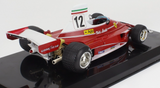 1:24 1975 Niki Lauda -- World Champion -- #12 Ferrari 312 T -- Atlas/Edicola F1
