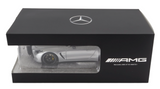 1:18 Mercedes-Benz AMG GT63 Coupe -- Hightech Silver -- NZG: Dealer Edition