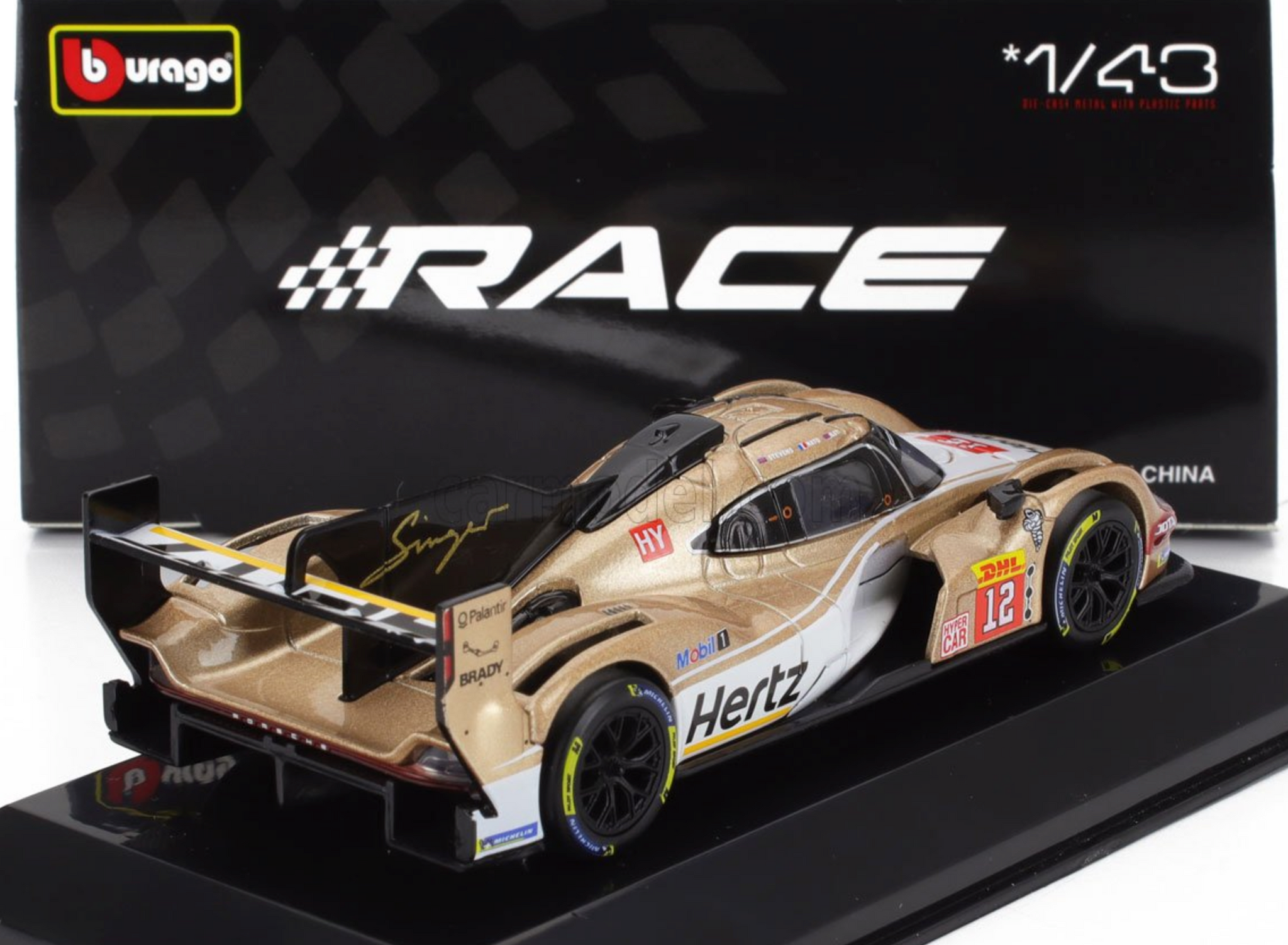 1:43 2024 Le Mans 24h -- #12 Porsche 963 Penske Motorsport -- Bburago