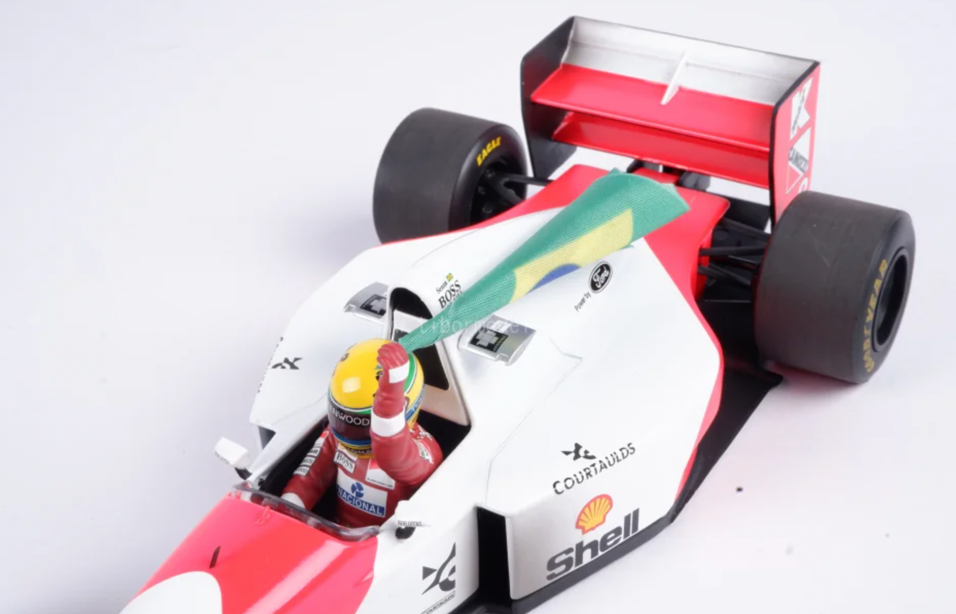 1:18 1993 Ayrton Senna -- Australian GP Winner -- McLaren
