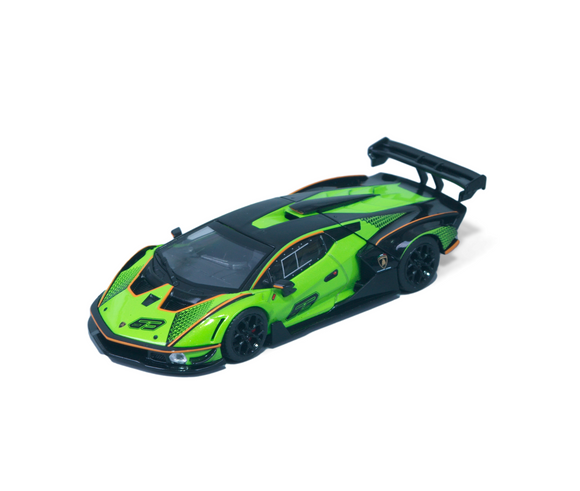 1:64 Lamborghini Essenza SCV12 -- Green -- Hung Hing Collectibles