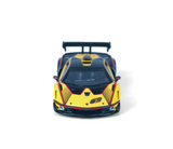 1:64 Lamborghini Essenza SCV12 -- Yellow -- Hung Hing Collectibles