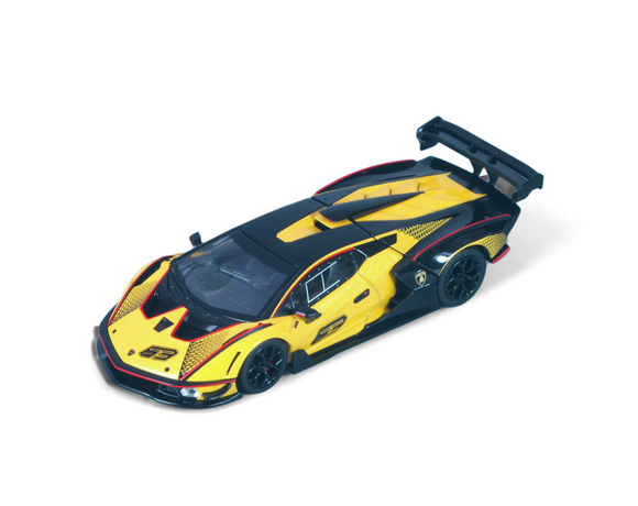 1:64 Lamborghini Essenza SCV12 -- Yellow -- Hung Hing Collectibles