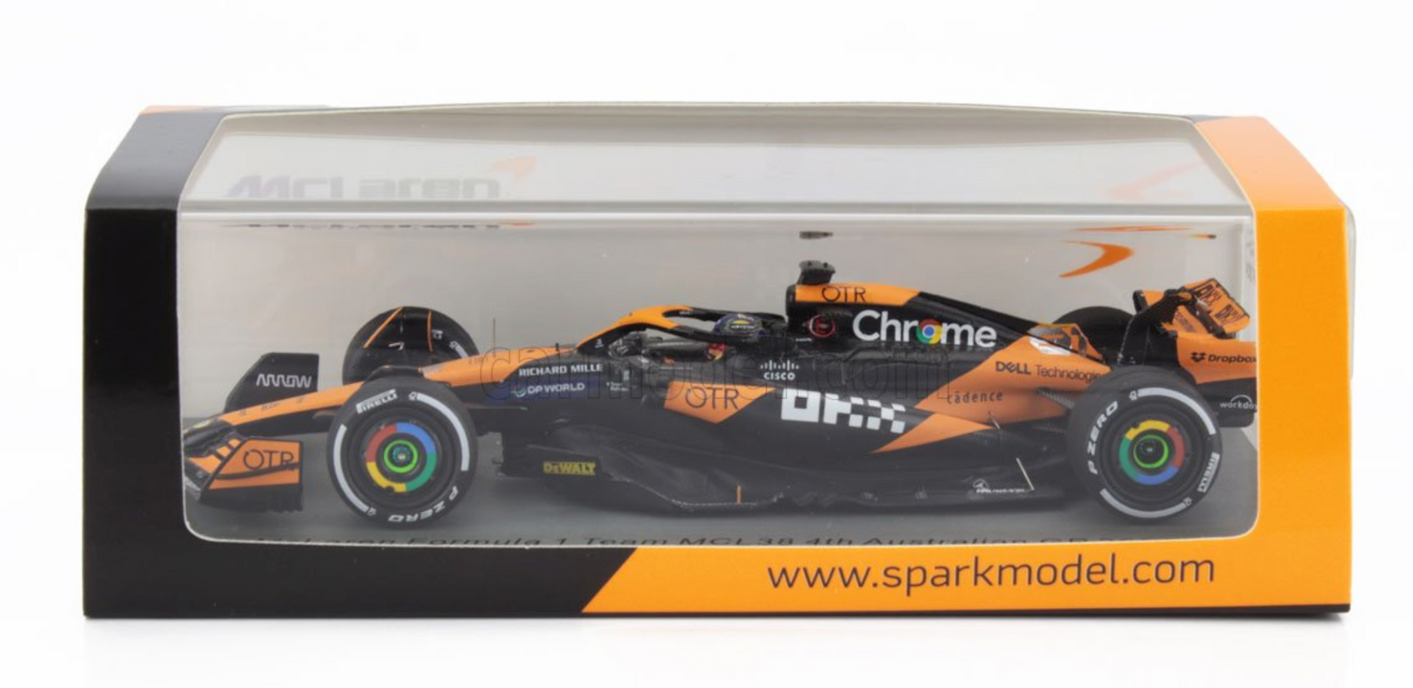 1:43 2024 Oscar Piastri -- Australian GP -- #81 McLaren MCL38 -- Spark