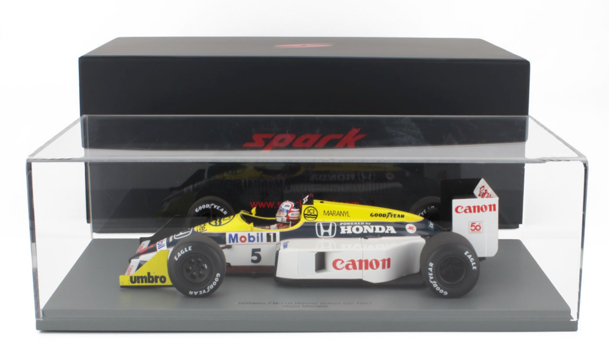 1⁄43 Spark Williams FW11B N マンセル 1987 Spark WILLIAMS F1 FW11B