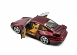 1:18 Porsche 911 (993) Turbo 1997 -- Arena Red (Maroon) -- Solido