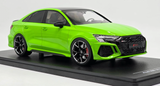 1:18 Audi RS3 (8Y) Limousine 2022 -- Green -- IXO Models