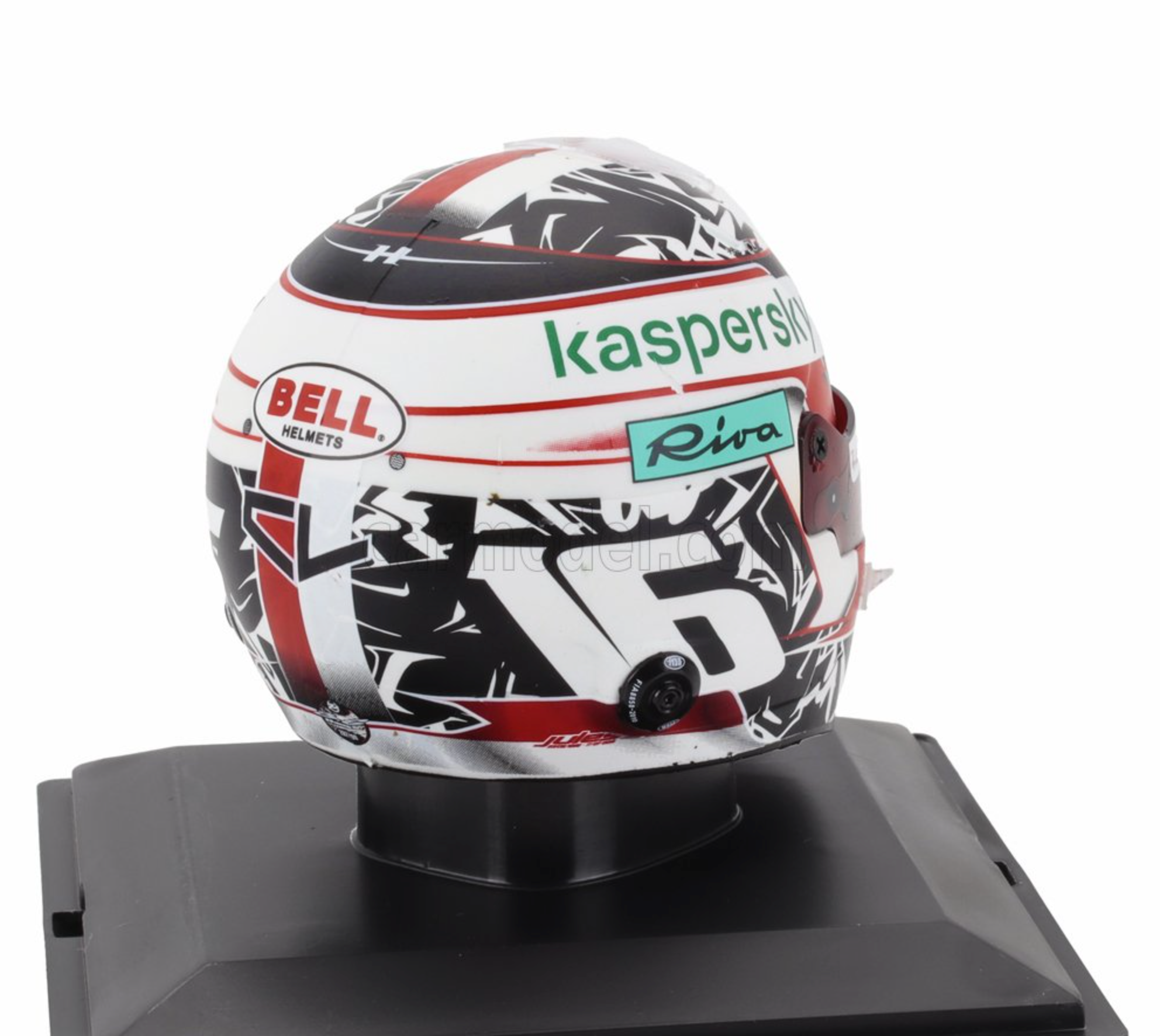 1:5 Helmet -- Charles Leclerc - 2021 Season -- Ferrari -- Atlas F1 1:5 Helmet -- Charles Leclerc - 2021 Season -- Ferrari -- Atlas F1