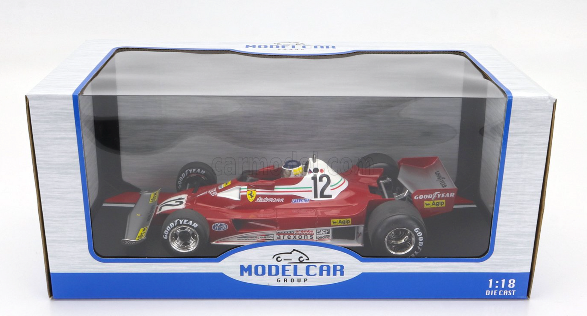 Figurine Ferrari F1 Collection Ferrari 312 T2 1977 Carlos Reutemann Grand Prix Du Brésil - échelle 1:43, Centauria, Neuve