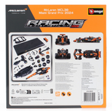1:24 2024 Oscar Piastri -- MODEL KIT -- #81 McLaren MCL38 -- Bburago F1