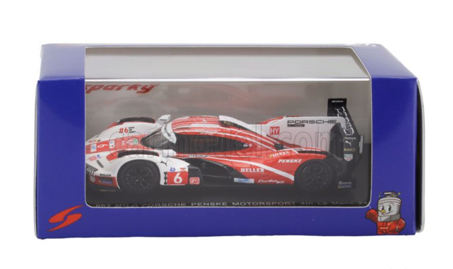 Pre-Order) 1:64 2024 Le Mans 24h -- #6 Porsche 963 Penske Motorsport