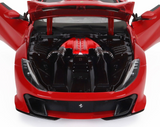 1:18 Ferrari 812 Competizione 2021 -- Rosso Corsa Red -- Bburago