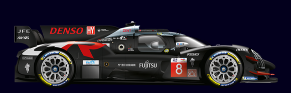 (Pre-Order) 1:18 2025 Le Mans 24h -- #8 Toyota Gazoo Racing -- Spark