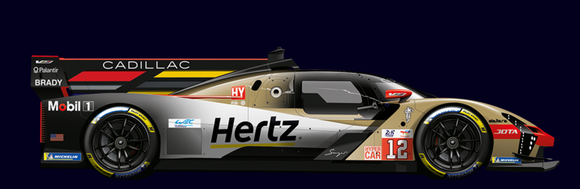 (Pre-Order) 1:18 2025 Le Mans 24h -- #12 Cadillac Hertz Team Jota -- Spark