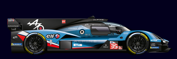 (Pre-Order) 1:18 2025 Le Mans 24h -- #35 Alpine Endurance Team -- Spark