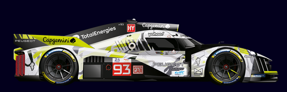 (Pre-Order) 1:18 2025 Le Mans 24h -- #93 Peugeot TotalEnergies -- Spark