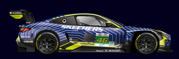 (Pre-Order) 1:18 2025 Le Mans 24h -- #46 Valentino Rossi Team WRT -- Spark