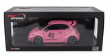 1:18 Fiat Abarth 595 LB-WORKS x Abas Works -- Pink -- TopSpeed Model TS0607