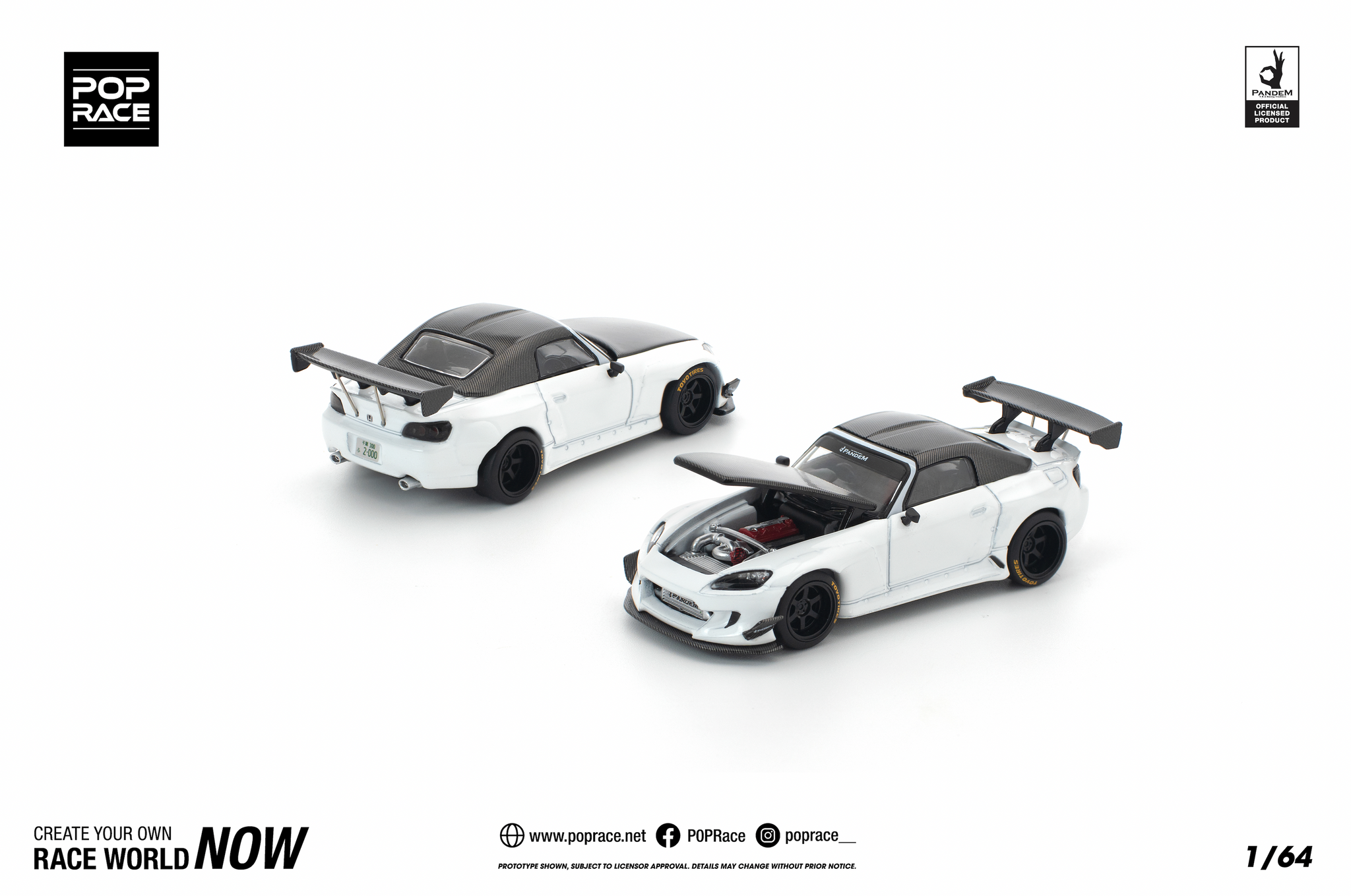 Inno64 PEAKO 1/64 Honda S2000 限定400 台 Inno64 PEAKO 1/64 Honda S2000 限定400 台 Inno64 X Peako 1:64