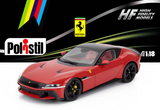(Pre-Order) 1:18 Ferrari 12 Cilindri -- Rosso Corsa Red -- Polistil