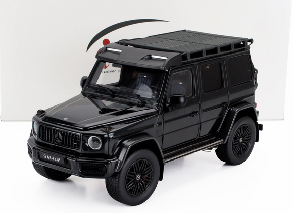 1:18 2022 Mercedes-AMG G63 AMG V8 BITURBO 4x4 (W463) -- Black -- I-Scale
