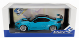 1:18 Toyota GR86 PANDEM Rocket Bunny 2024 -- Baby Blue/Black -- Solido