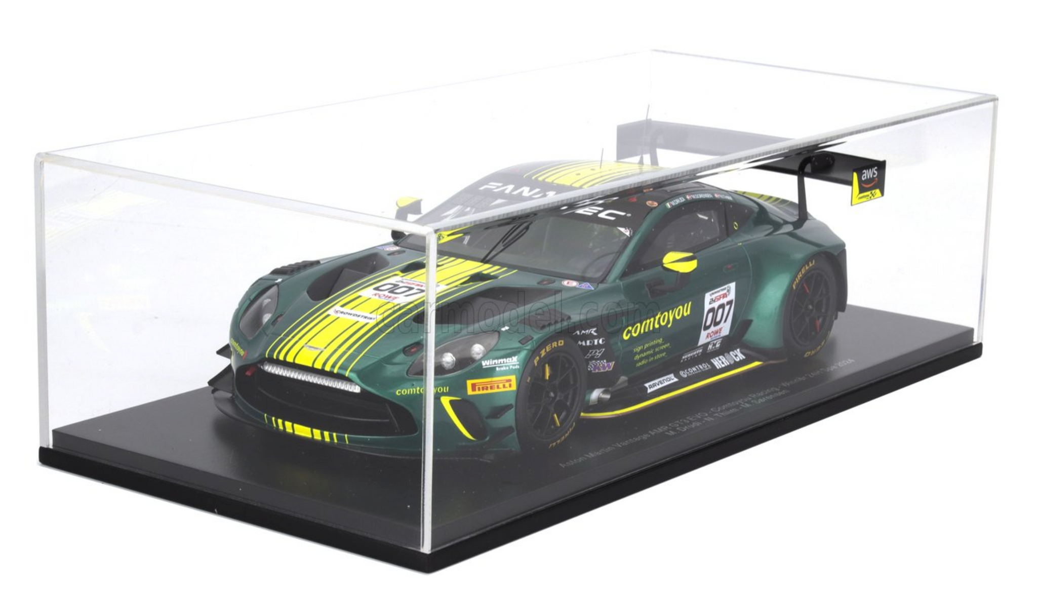 【Spark】Astonmartin Vantage GT3 Spark 1:43 Aston Martin Vantage AMR GT3 Evo #36 24h Spa 2024