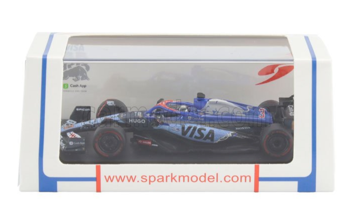 1:64 2024 Daniel Ricciardo (Last Race) -- Singapore GP -- #3 VCARB --