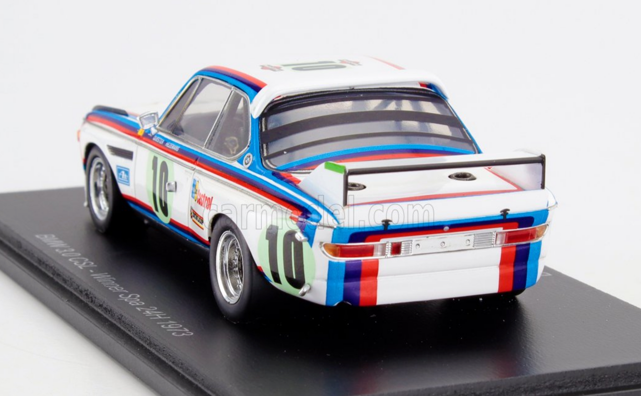 1:43 1973 Spa 24h Winner -- #10 BMW 3.0 CSL -- Spark 1:43 1973 Spa 24h Winner -- #10 BMW 3.0 CSL -- Spark