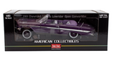 1:18 1961 Chevrolet Impala Convertible Lowrider -- Purple -- Sunstar