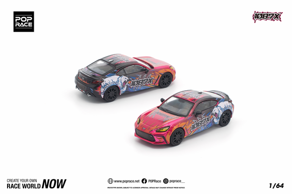 (Pre-Order) 1:64 Toyota GR86 -- 1087X Cup -- Pop Race
