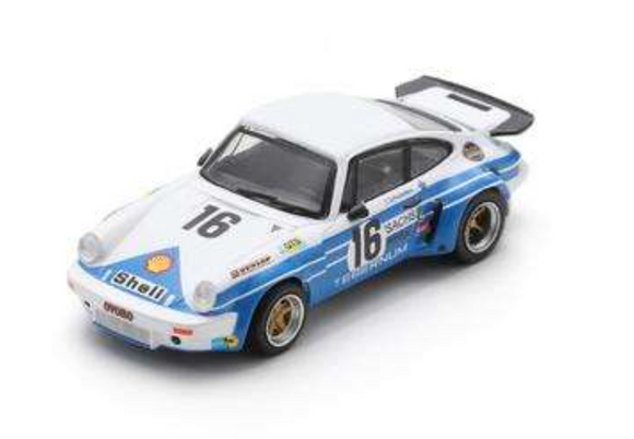 (Pre-Order) 1:64 1975 Le Mans 24h -- #16 Porsche 911 Carrera RSR -- Spark