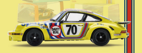 【Spark Model】Porsche 911 RSR 24H Le Mans Pre-Order) 1:64 1974 Le Mans 24h -- #70 Porsche 911 Carrera RSR -- Sp