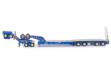 1:50 4x8 Trailer Set w/ Hydraulic Neck - Light Blue -- Drake Truck ZT09344
