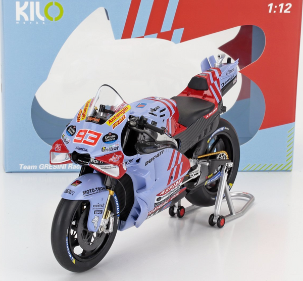 1:12 2024 MotoGP -- Marc Marquez -- #93 Ducati Desmosedici