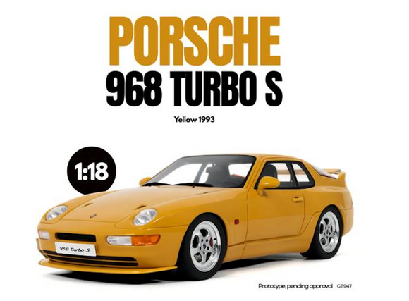 【SPARK】Porsche 968 Turbo S 1993 1993 Porsche 968 Turbo S Specs Review (224 kW / 305 PS / 300