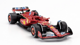 1:43 2024 Charles LeClerc -- #16 Italian GP -- Ferrari SF-24 -- Bburago F1