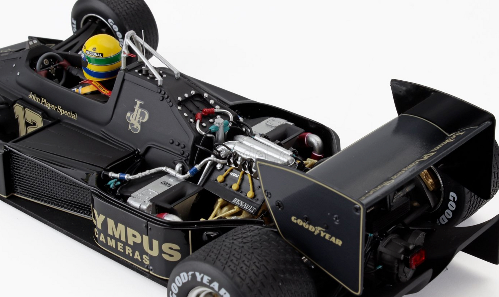 1:18 1985 Ayrton Senna -- Portugal GP Winner -- #12 Lotus 97T -- Premi 1:18 1985 Ayrton Senna -- Portugal GP Winner -- #12 Lotus 97T -- Premi