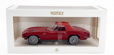 1:18 1963 Chevrolet Corvette Stingray Convertible -- Riverside Red -- Norev
