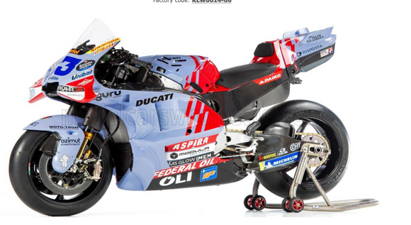 (Pre-Order) 1:12 2024 MotoGP -- Alex Marquez -- #73 Ducati Desmosedici GP23 -- KILOWorks