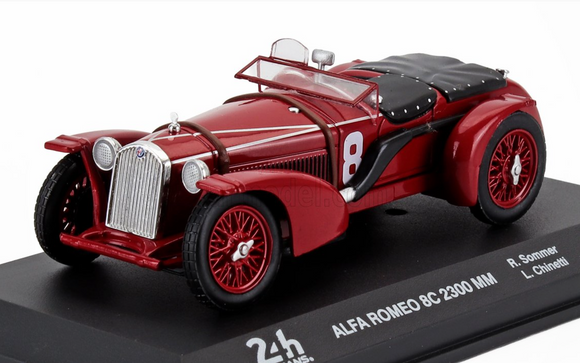 1:43 1932 Le Mans 24 Hour Winner -- #8 Alfa Romeo 8C 2300LM -- Atlas