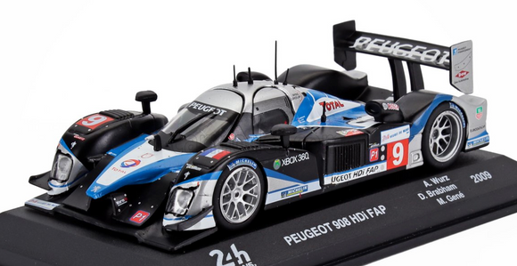 1:43 2009 Le Mans 24 Hour Winner -- #9 Peugeot 908 HDI FAP -- Atlas